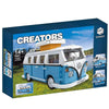 1334pcs Vw T1 Camper Van blue