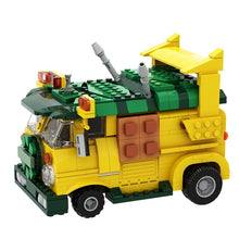 (Gobricks version) 491 pcs MOC-125660 Turtle Van Party Wagon TMNT