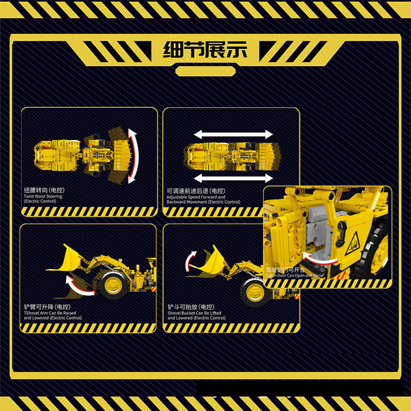 Remote Loader Mine 1396pcs Mouldking R3000H Mine loader Remote-controlled version – Joy Bricks
