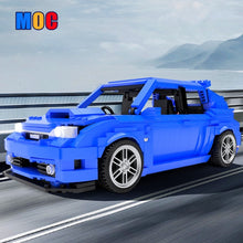 (Gobricks version) 1143 pcs MOC-50603 Subaru Impreza WRX STI Hatchback (GRB)
