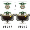 6B011-6B012 Star Wars Series Yoda Minifigures