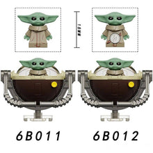 6B011-6B012 Star Wars Series Yoda Minifigures