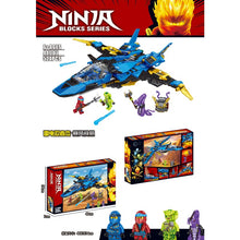 490pcs 44002 Jay's Storm Fighter