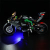 643pcs 88035 Kawasaki Ninja H2R Motorcycle 1:8