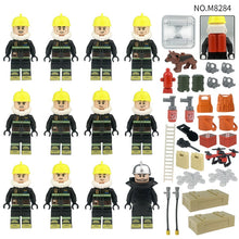 M8284 Chemical plant firefighter Minifigures