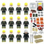 M8284 Chemical plant firefighter Minifigures