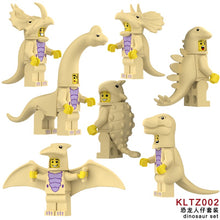 KLTZ001-KLTZ005 Dinosaur Minifigures