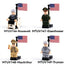 MTUV146-MTUV149 World War II History American Military Figure President General Minifigures