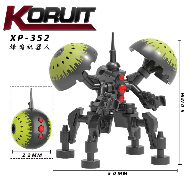 XP352 Buzzer robot Minifigures – Joy Bricks
