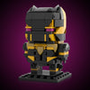 (Gobricks version) 207pcs MOC-208410 Marvel Rivals - Black Panther Brickheadz