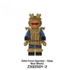 GG016-017 ZX82501-1 ZX82601-1 Delta Force series, Captain of the Id Guard Minifigures
