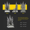 86PCS MOC-18100 Game of Thrones Iron Throne