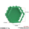 PJ1001-1008 hexagonal honeycomb building block display stand Minifigures