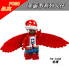 PG8189 Christmas Series Assembly Building Blocks Bat Girl Panther Marvel Captain Falcon Robin Minifigures