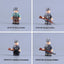 MTUV119-MTUV122 World War II foreign legion soldiers Minifigures