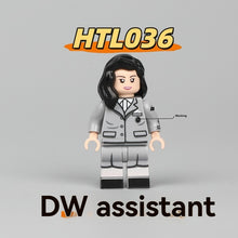 HTL036-038 Female assistants during World War II Minifigures