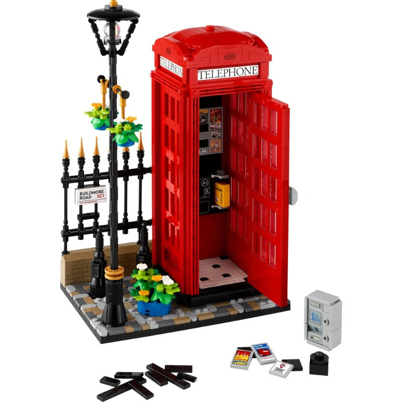 Nanoblock Cabina Telefonica Di Londra - Set Di Micro Costruzioni NAN-NBH125 - Giapponese Kawada - 3