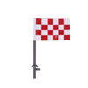 Medieval Roman military knight's banner