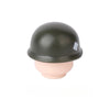 WWII US Army Officer Soldier Minifigure Helmet Weapon 5PCS