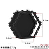 PJ1001-1008 hexagonal honeycomb building block display stand Minifigures