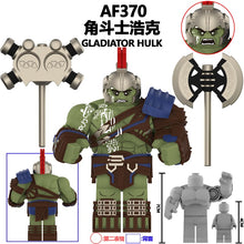 AF370—371 superhero Hulk Minifigures
