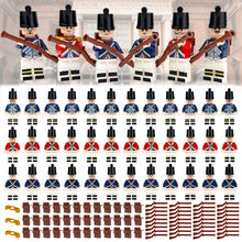 8037A 8037B 8037C Medieval European Soldier Minifigures