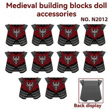 N2012-2013 medieval castle knight armor Minifigure accessories