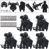 PJX254-PJX261 Third Party Military Shadow Legion Minifigures