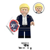 MG0212 MG0211 Donald John Trump Minifigures