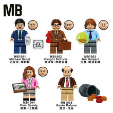 MB1001-MB1005 American Office Movie Series minifigures