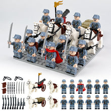 M8181 M8114 Eighth Route Army Carriage Machine Gun Minifigures