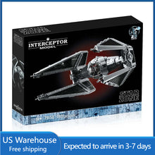 (Ship from US warehouse) 1931pcs TIE Interceptor