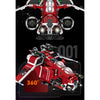 1107pcs ZAPE 98002 Republic Gunboat