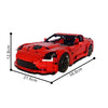 (Gobricks version) 3296pcs MOC-188766 1:8 Chevrolet Corvette C7