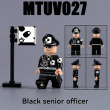 MTUV027-057 World War II military German soldier Minifigures