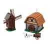 (Gobricks version) 1743PCS MOC-186596 Mill Village Raid