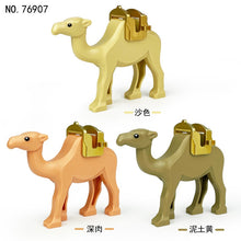76907-76908 Middle Eastern desert camel animal Minifigures