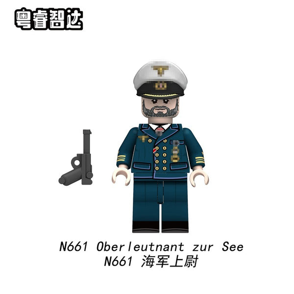 N661-666 Military Series Navy Minifigures (new, updating) – Joy Bricks