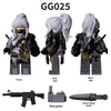 GG025 Mai Xiaowen, Special Forces Soldier Minifigures