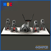 4434pcs MOC-77059 Battle for crait