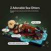 1234pcs Floating Sea Otters