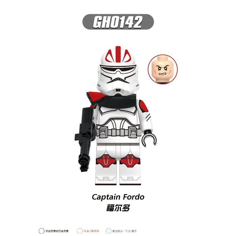 G0118 Star Wars series Captain Keely hard shell battalion