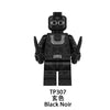TP1038 Superhero Eagle Woman Green Lantern Elemental Human Black Luthor Minifigures