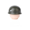 WWII US Army Officer Soldier Minifigure Helmet Weapon 5PCS