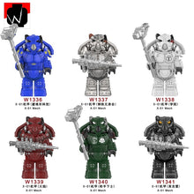 W1336-1341 Fallout: Power Armor series Minifigures