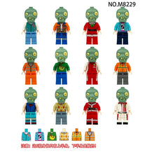 M8229 Golden Ring Town Zombie 12pcs/set Minifigures