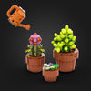 (Gobricks version) 400pcs MOC Drought-tolerant plants in small pots