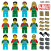 M8123 M1815 M8103 M8064 M1816 Urban construction workers minifigures