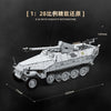 1123pcs QUANGUAN 100320 Sd.Kfz.251/22 Ausf.D "PAKWAGEN" 1:28