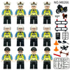 M8266 Spring Thunder Action Group M8262 Traffic police duty team Minifigures